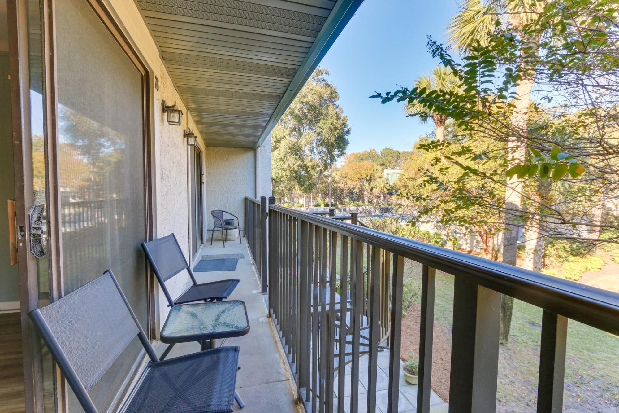 Hilton Head Condo Walk To Coligny Beach And Plaza! Hilton Head Island Exterior foto