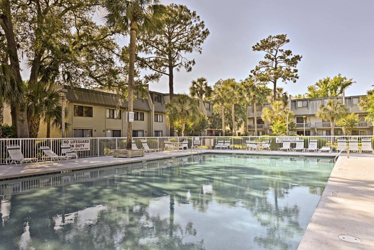 Hilton Head Condo Walk To Coligny Beach And Plaza! Hilton Head Island Exterior foto